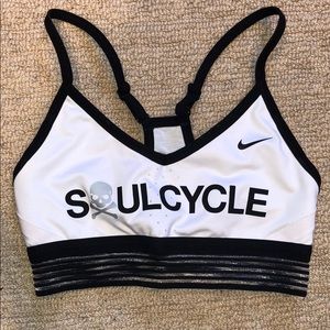 SOULCYCLE Nike Sports Bra White